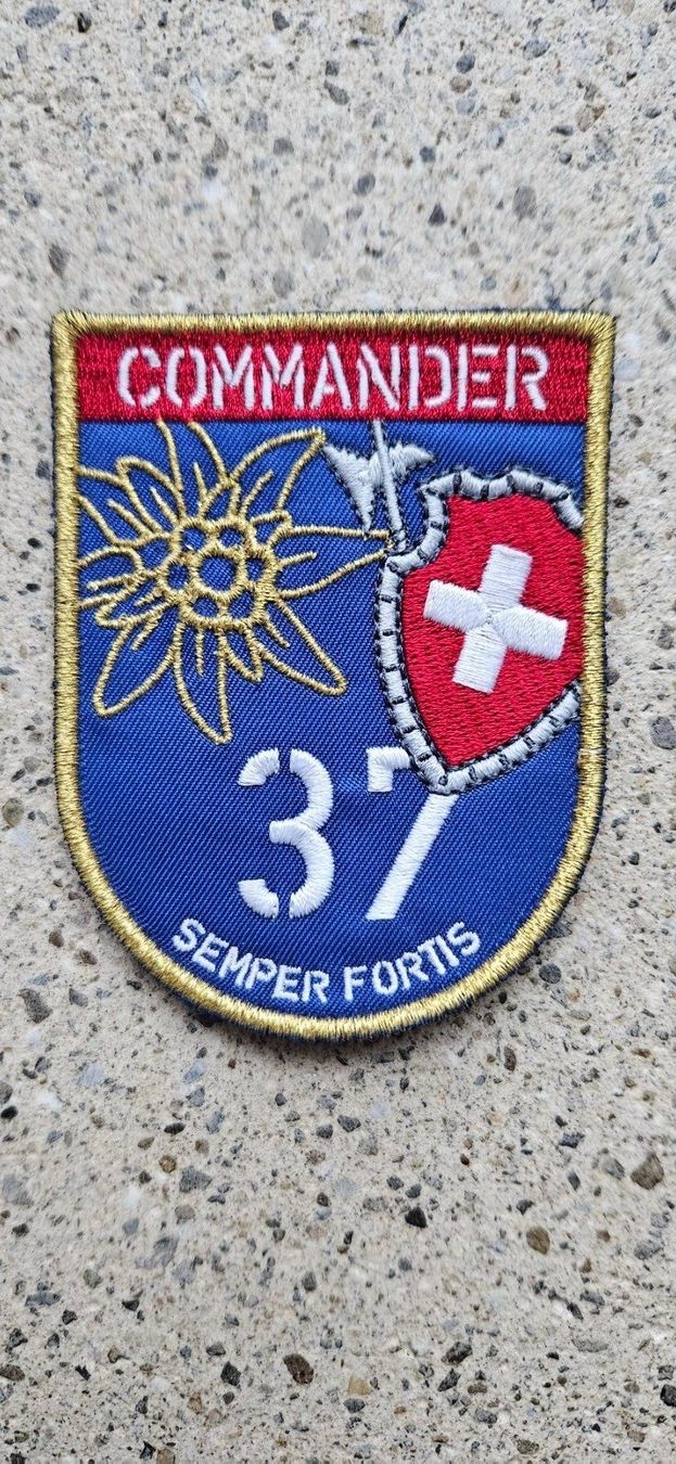 Schweizer Armee Placchette & Badge: *** Swisscoy Badge mit Klett *** – Usato da Riedholz venduto da fr_sIruP