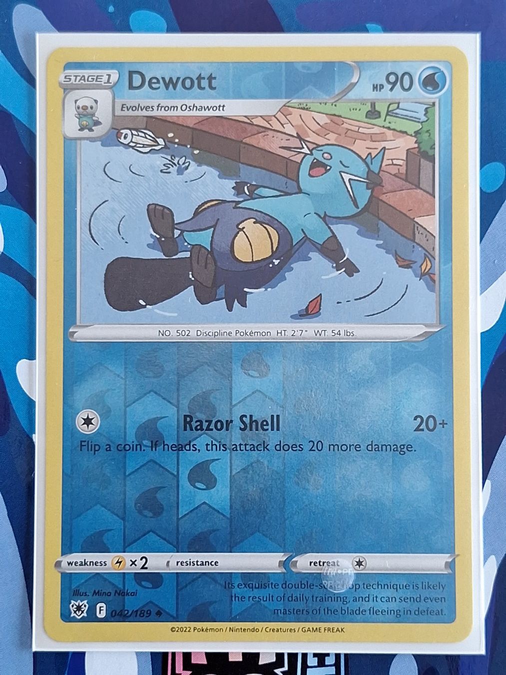 Pokémon Carte collezionabili: Dewott - Astral Radiance - Reverse Holo  #Ord18 – Usato da Altstätten SG venduto da GGsGameshop