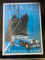 Blechtafel LUXUS -  Mercedes-Benz