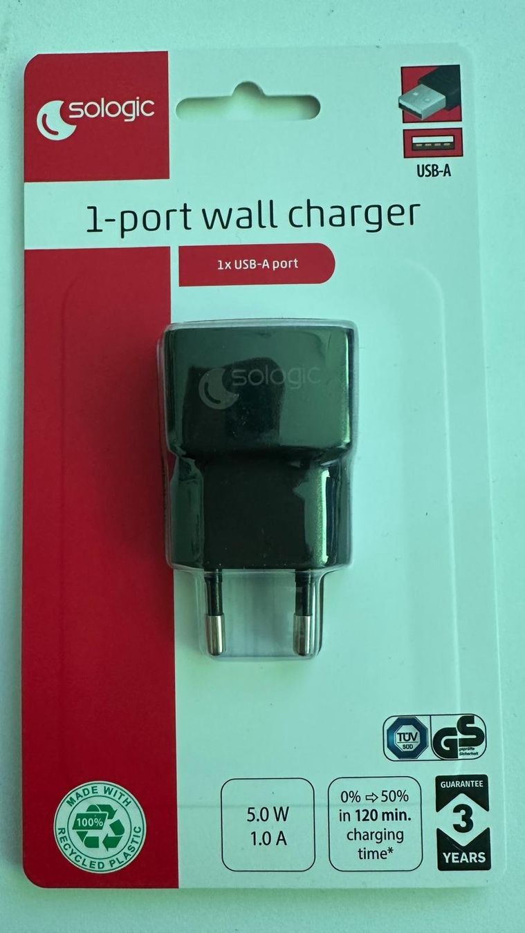 Unità & Adattatore: 1 x USB A Adapter, schwarz – Nuovo e nell'imballaggio originale da Krauchthal venduto da Kiddy32