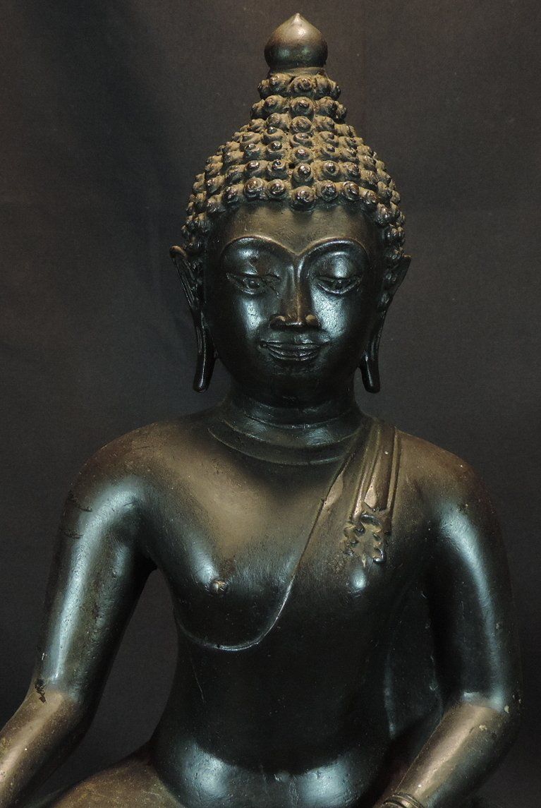 Sculture & Statue: grosser Bronze Buddha aus Thailand – Usato da Duggingen venduto da roterbambus 5