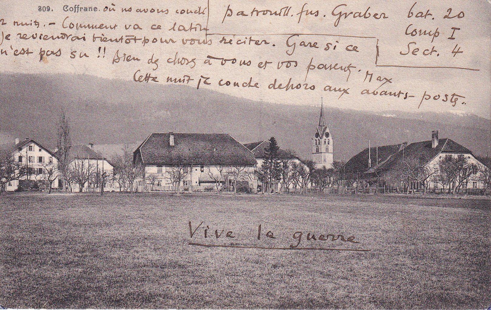 Cartes postales: Coffrane  NE – D'occasion à Brig par Valcards54