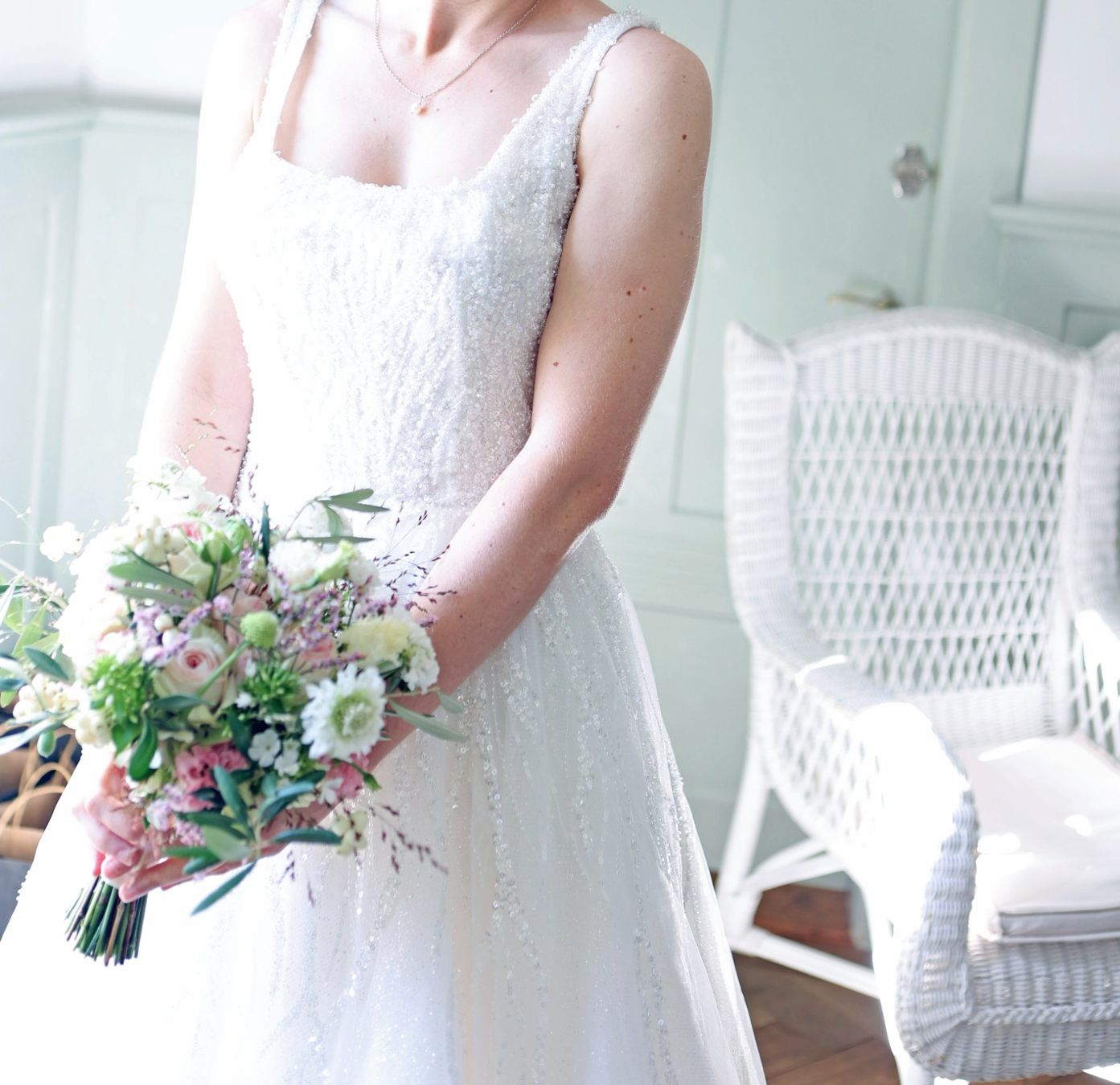 Robes: Secondhand Brautkleid von Mery's, Grösse 36-38 – D'occasion à Brunnen par Herzig-Brautmode 2