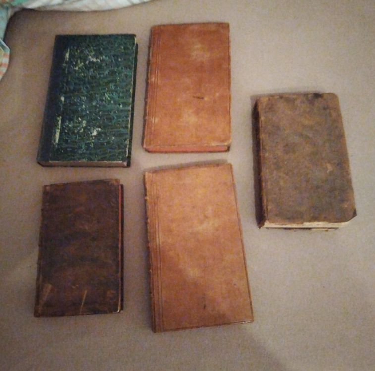Livres: Historische Bücher Sammlung (1799-1834) – 5 Werke – D'occasion à Wassen UR par EngDinis