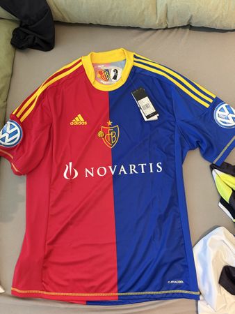 Fussball Trikot FC Basel Adidas Grösse L