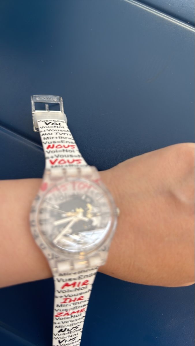 Swatch Smartwatch: Swatch Watch Transparent Limited Collection new – Nuovo e nell'imballaggio originale da Luzern venduto da Alsu_Lucerne 1