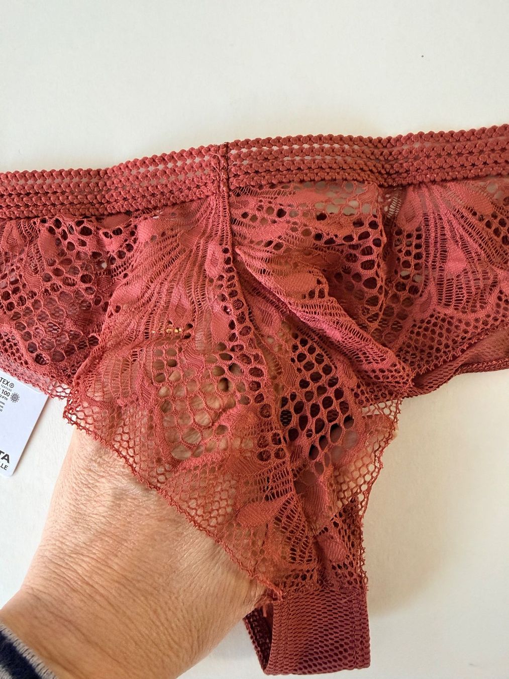 Passionata Altra biancheria intima: Spitzenstring PASSIONATA, Grösse 38, Rostbraun  1 Stück – Nuovo e nell'imballaggio originale da Rudolfstetten venduto da gst_g7xl 3