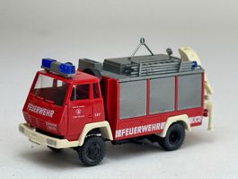 VE1- Roco Steyr  Feuerwehr Rüstwagen mit Ladekran