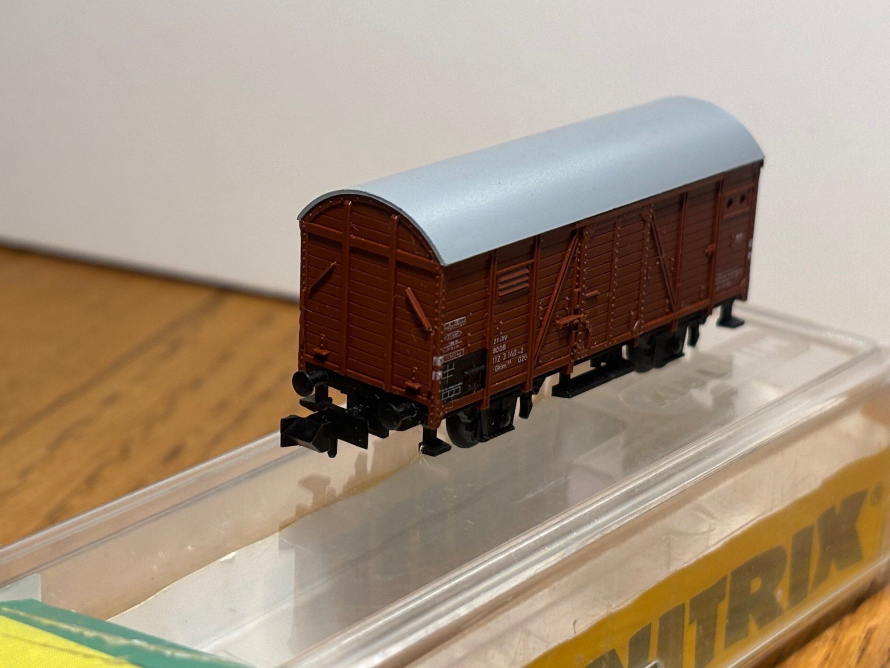 Modellini di ferrovie: *e1154: Güterwagen (Spur N) – Usato da Birsfelden venduto da Birs_25 1