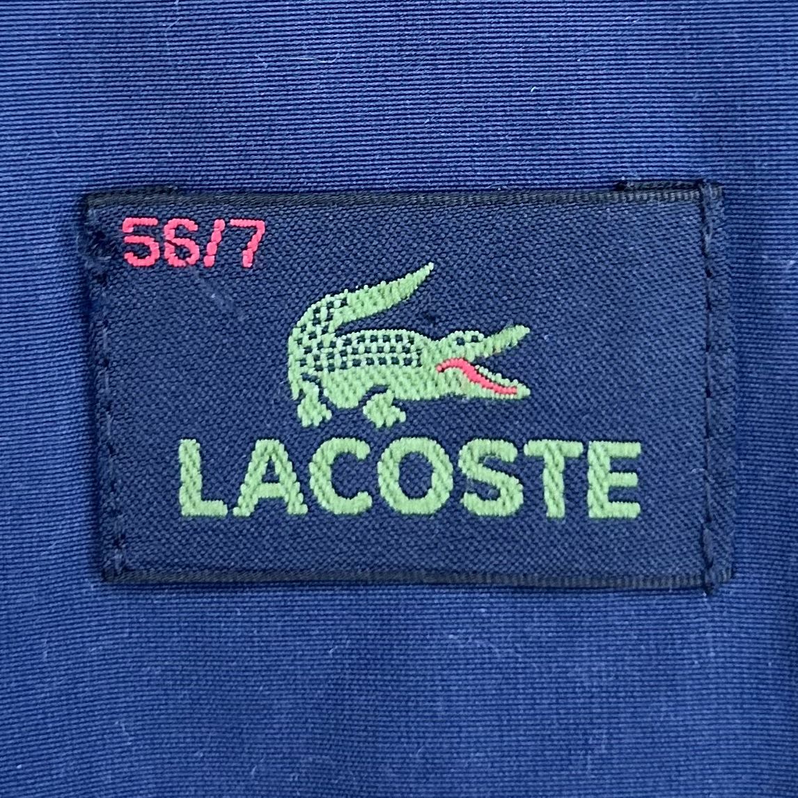 Lacoste Giacche: Vintage Lacoste Harrington blue jacket  – Usato da brent venduto da fukusapes 6