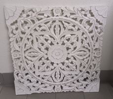 *WAND - DEKO* IM SHABBY CHIC - STIL/60 X 60 X 2/HOLZ/TIPTOP