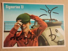 Signorino TJ - handsignierte Autogrammkarte