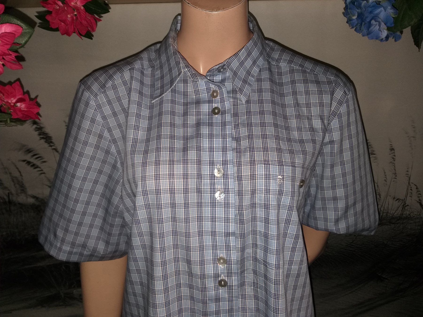 Eterna Camicette: Chemisier/Bluse ETERNA     Taille/Grosse 46 – Usato da Cossonay-ville venduto da Super-Price-Quality 1