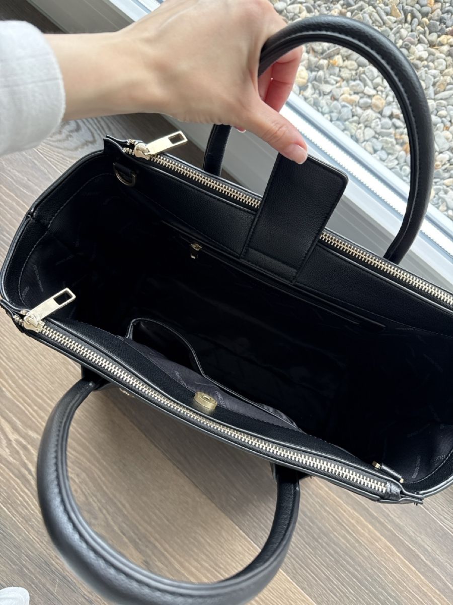 Borse da donna: Gino Rossi Black Tote Bag  – Nuovo (secondo la descrizione) da Wilen b. Wollerau venduto da Nataly_ 4