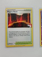 Magma Basin HOLO - Pokemon TCG Prize Pack Stamp