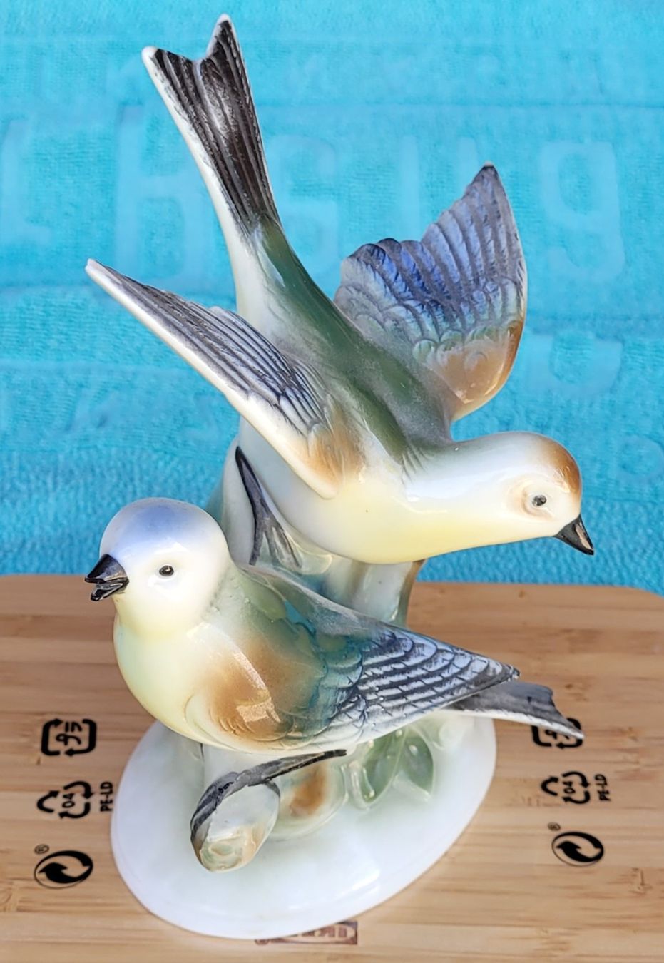 Statuette: Porzellan Vogelpaar – Usato da Thun venduto da Engel114 2