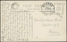 FL - Schaan - Schweizer Militärpost in Liechtenstein · 1927