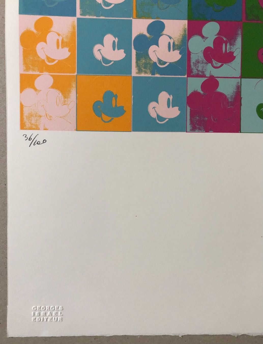 Foto & Immagini: Warhol: Multiple Mickey Mouse 36/100 – Nuovo (secondo la descrizione) da Meilen venduto da Smgdesign 1