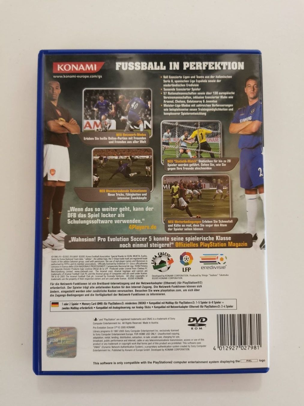 Sony Giochi: Ps 2 - Pro Evolution Soccer 5 – Usato da Lenzburg venduto da eyworld 2