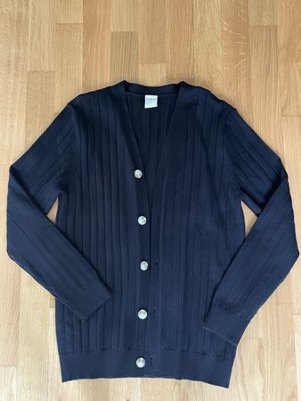 Herren Cardigan schwarz 