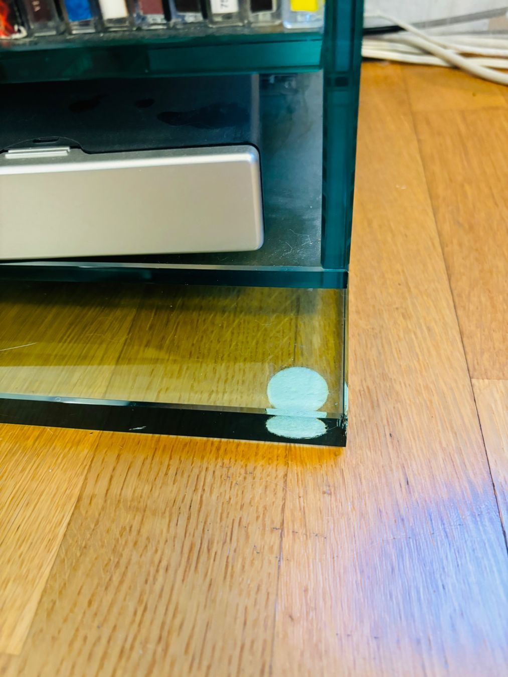 Scaffali: CD Regal aus Glas drehbar – Usato da Adliswil venduto da Rai_ki 3