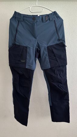 Pantaloni convertibili Decathlon Quechua blu taglia S
