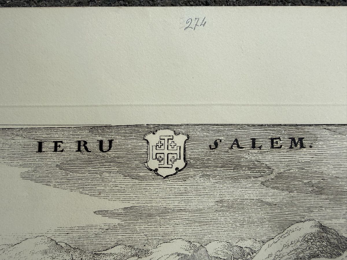 Grafiken & Lithographien: Alte Grafik JERUSALEM – Gebraucht aus Konolfingen von petzipetz 4