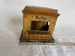Vintage jouet train Bing Altes Spielzeug Bahn 