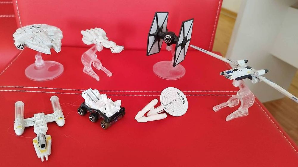 Vaisseaux Star Wars Hot Wheels - Transporteur Et X-wing - Neufs