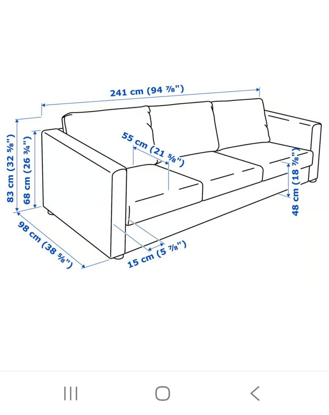 Ikea Sofas: Sofa (Ikea) – Gebraucht aus Hausen am Albis von m.mue13 2
