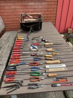 Werkzeugkoffer defekt, Leder, Werkzeug 