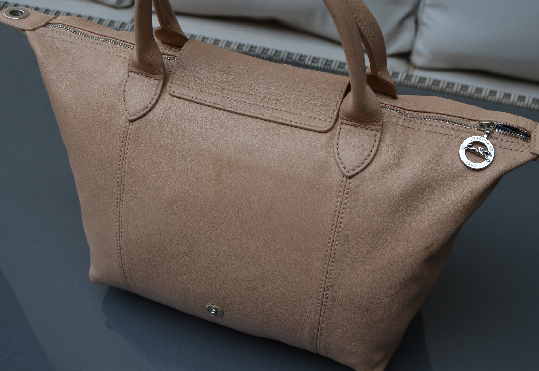 Longchamp Borse da donna: Tasche / Sac Longchamp Pliage M Leder / cuir – Usato da Collonges venduto da arashee 6