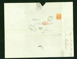Frankreich Franz. Post LEVANTE 1870 Napol 40 C (AX441)