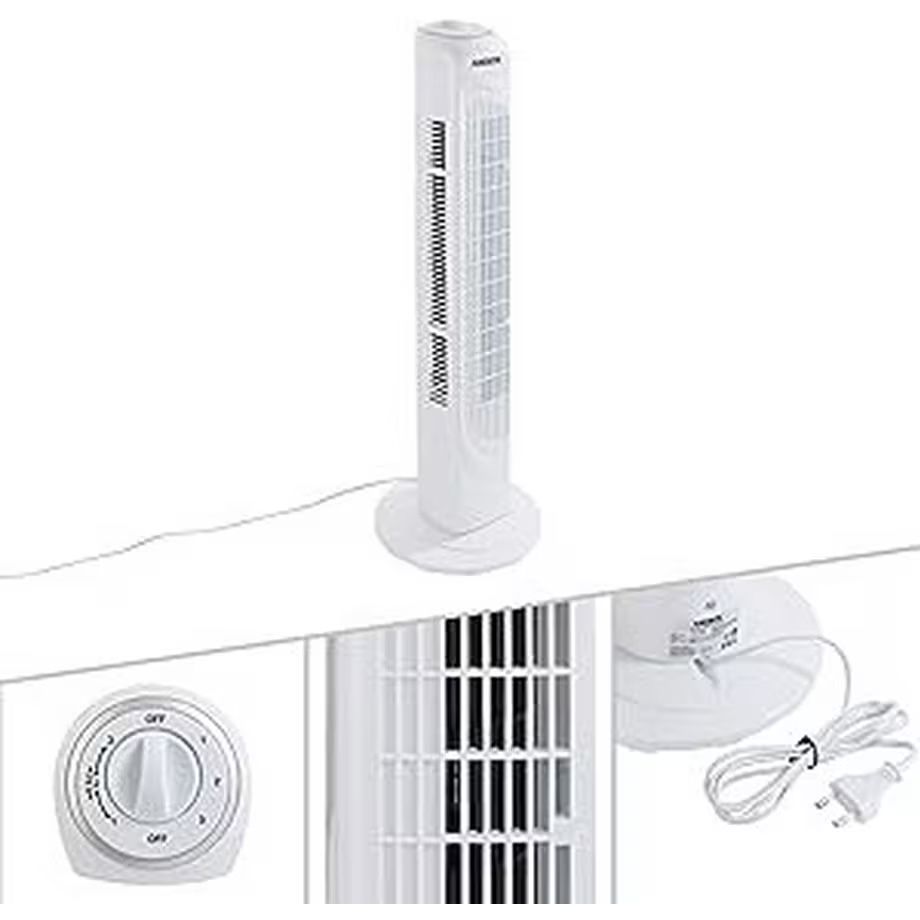 Ventilatori: AREBOS Turmventilator | 50 Watt | NEU – Nuovo (secondo la descrizione) da Nebikon venduto da warendiscount