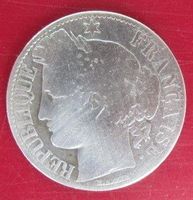 Französische Münze 1872 - Silbermünze - ab CHF 1.00