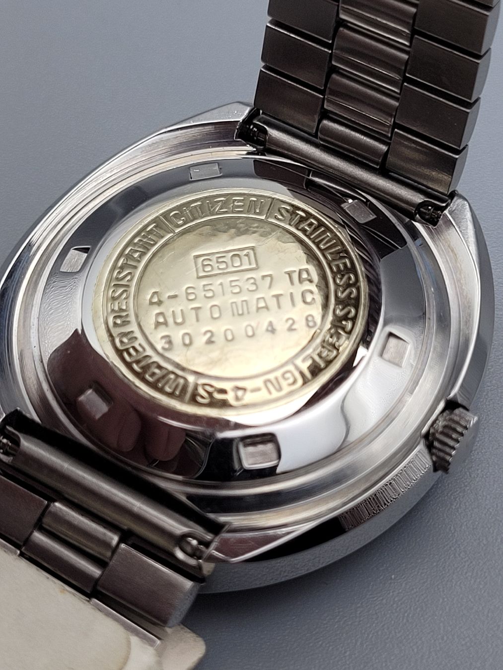Citizen Orologi: 1973 NOS CITIZEN AUTOMATIC CUSTOM V2 DISCO DIAL VINTAGE JDM – Nuovo (secondo la descrizione) da Bern venduto da SeikoVintage 8