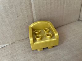 Lego Duplo Stuhl gold, Sessel, Thron aus 6151 Dornröschen