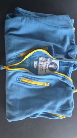 Combinaison Feel at ease bleu avec capuche taille 6-7 ans