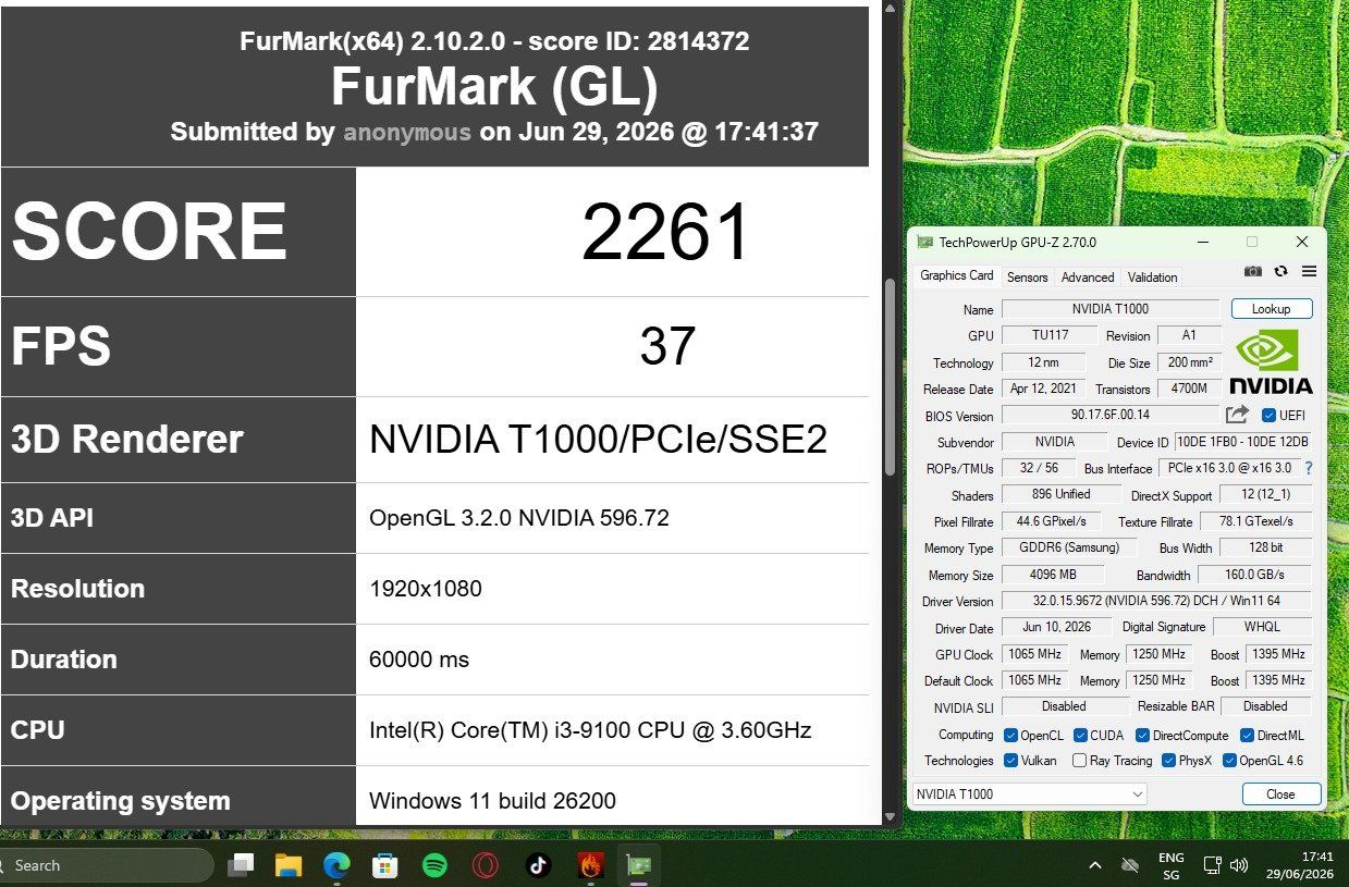 Nvidia Grafikkarten: NVIDIA T1000 – Gebraucht aus Hendschiken von Sillii 2