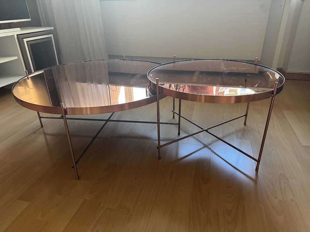Tavoli: Zuiver 2 Couchtische Kupfer – Usato da Zürich venduto da sara.h.22 2