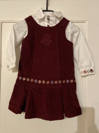 Paddington Bär Kleid und Bluse, Grösse 110, Top Zustand