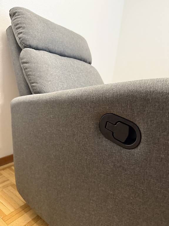 Poltrone: Komfortabler Relaxsessel Grau | Verstellbar – Usato da Glattbrugg venduto da mir_vx2c 2