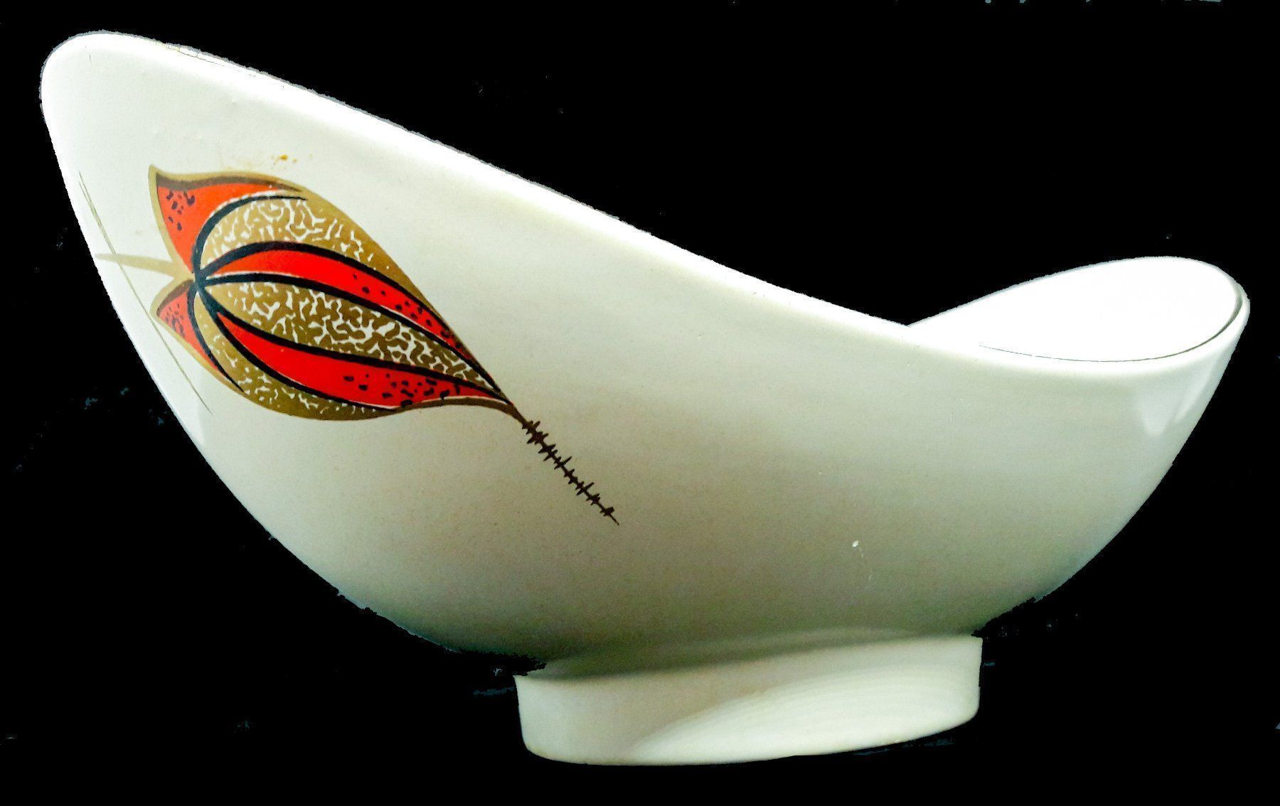 Plateaux: Schale Bootsform vintage 50s' 60s' plat – D'occasion à Tavannes par Brocashop