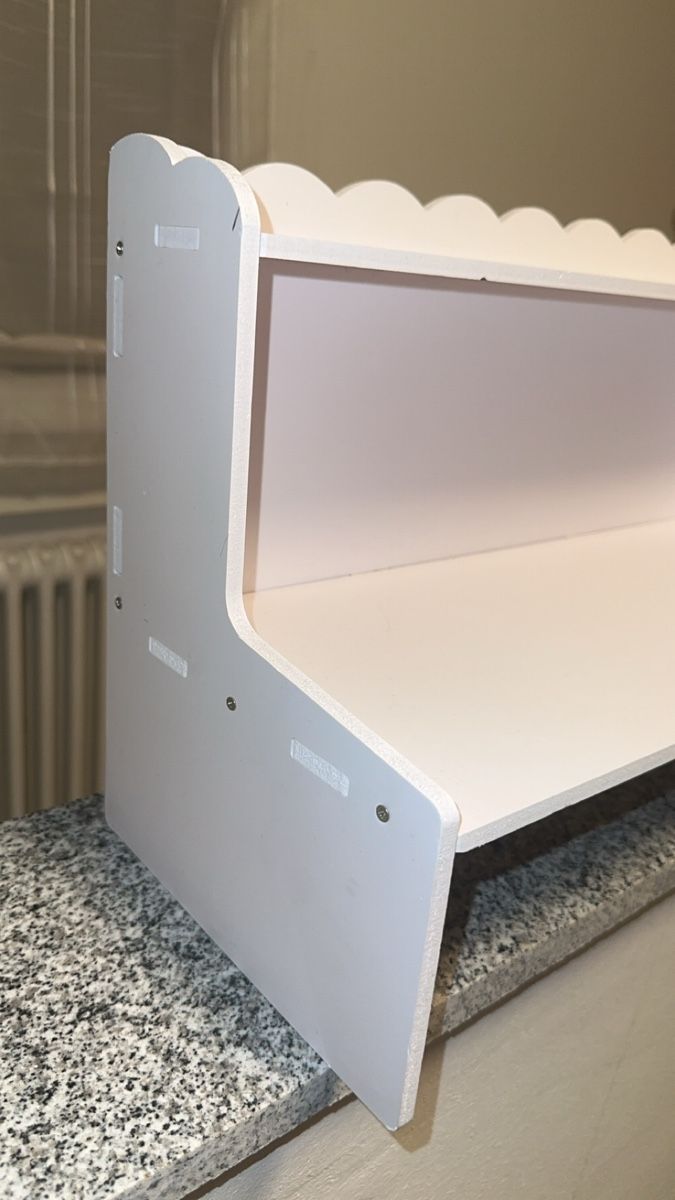 Regale: Weisses Regal aus Kunststoffholz – Neu (gemäss Beschreibung) aus Oftringen von tola19 1