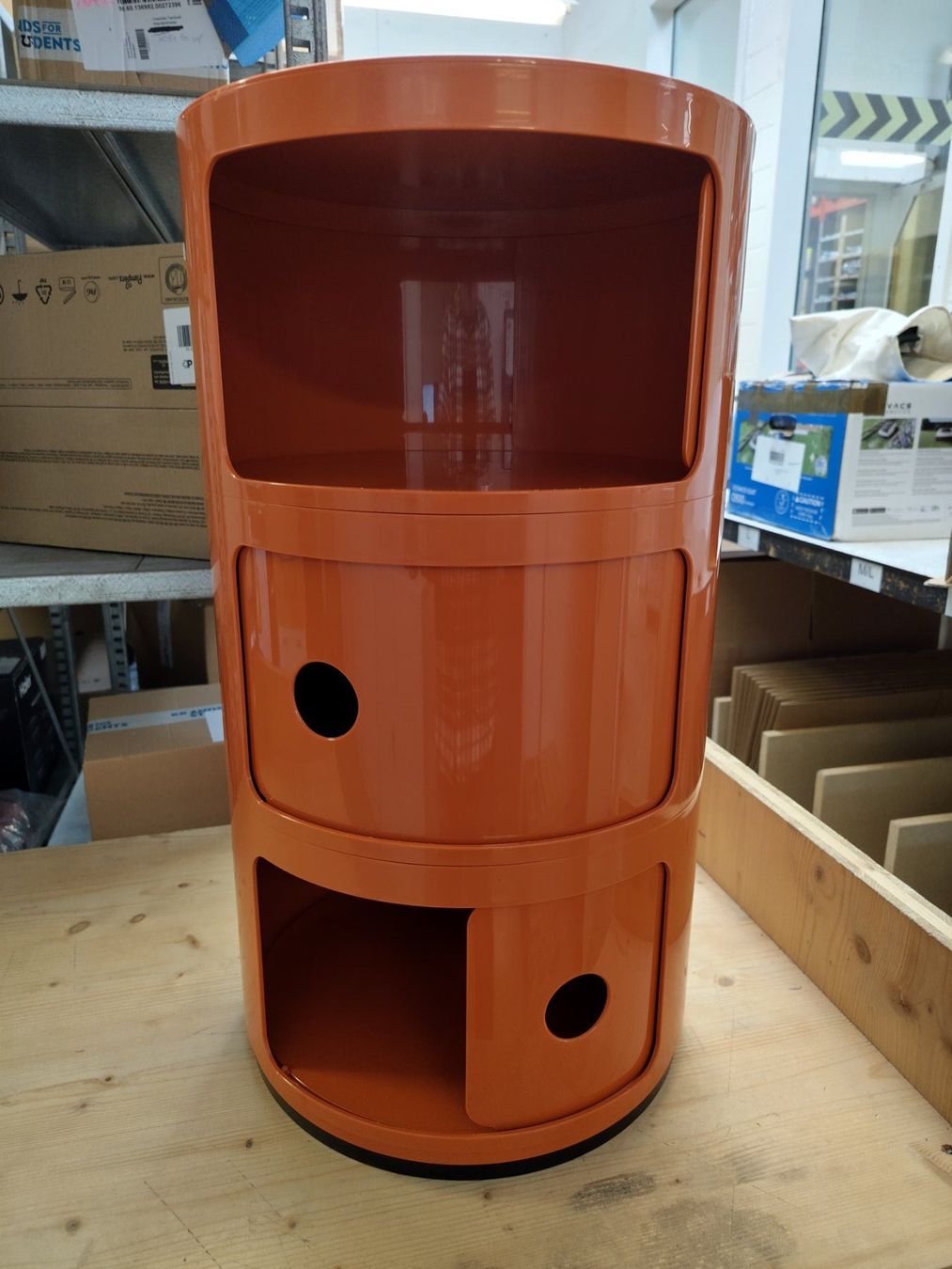 Kartell Cassettiere: Kartell - 3 Elementi - Orange – Nuovo e nell'imballaggio originale da Dällikon venduto da Retouren_Resale