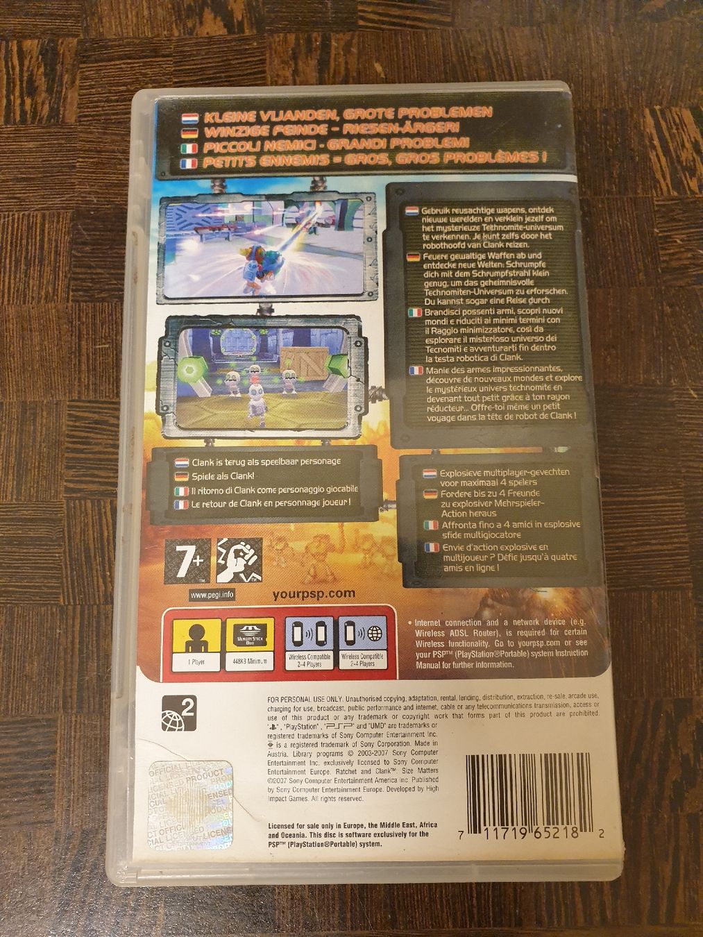 Sony Spiele: Ratchet & Clank: Size Matters - PSP Spiel – Gebraucht aus Ittigen von Ziok187 2