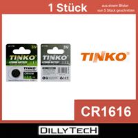 TINKO CR1616 Knopfzellenbatterie - 1 Stk.