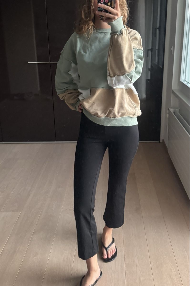 Pullover & Sweatshirts: Patchwork Pullover von Subdued – Gebraucht aus St. Gallen von sch_t97h