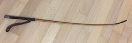Reiterpeitsche Leder Griff gebraucht74cm