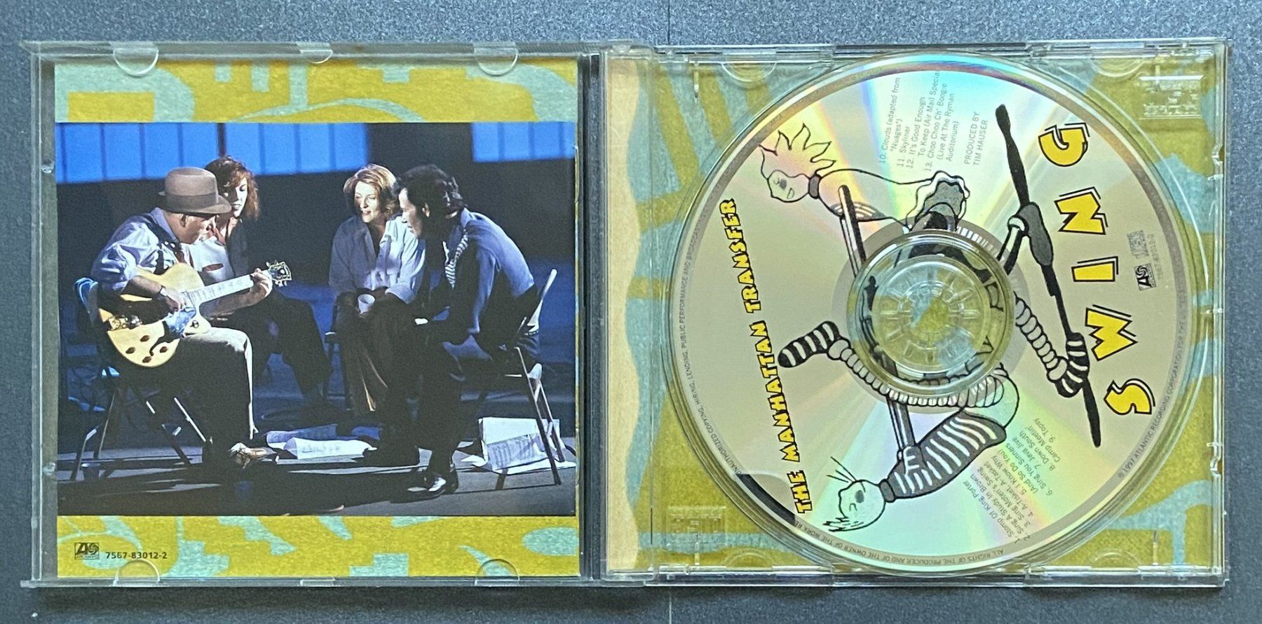 CDs: CD The Manhattan Transfer "Swing" – Gebraucht aus Böckten von Hansi36 1